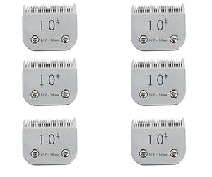 Niniang 6X SK5 - Lama per tagliacapelli per cani, 10 lame per tosaerba di ricambio accessori per tosaerba elettrico