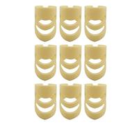 Niniang 9 Pezzi di Chitarra Dito Indice Ukulele Chitarra Acustica Accessori Pezzo per Strumenti A Corde Chitarra L