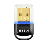 Niniang Adattatore Dongle USB Bluetooth 5.4 per PC Music Audio Ricevitore Trasmettitore Bluetooth