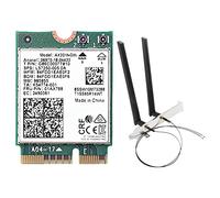 Niniang AX201NGW - Scheda WiFi con antenna 2.4 Ghz+5 Ghz WiFi 6.3000Mbps M.2 CNVio2 Bluetooth 5.1 Scheda di rete WiFi per accessori Win10