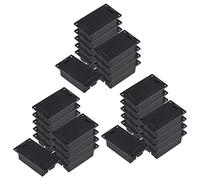 Niniang Chitarra Basso 9 V Supporto Batteria Coperchio Scomparto Nero Set di 30