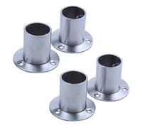 Niniang da 25 mm, tubo in acciaio inossidabile, binario a barra per supporto, 4 pezzi