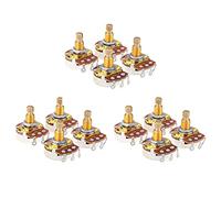 Niniang Potenziometri a Cono Audio Pot Potenziometri Metrico Dimensioni Metriche A500K (Set di 16)