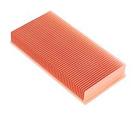 Niniang Radiatore di Dissipatore di Alette Skiving 100X50X15Mm in Rame Puro per Raffreddatore di Raffreddamento VGA a Chip Elettronica RAM LED