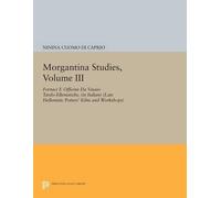 Ninina Cuomo di Caprio Morgantina Studies, Volume III (Tascabile)