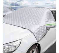 Ninisup Copertura del Parabrezza dell'automobile per Alfa Romeo Giulia 2017-2022,Copertura Parabrezza per Auto Esterno Pieghevole 9 Magneti Autocopertura Ghiaccio Sole UV Copri