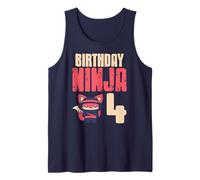 Ninja 4 Anni Compleanno Volpe Guerriera Canotta