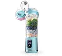 Ninja Blast BC151AQ - Frullatore portatile, senza fili, recipiente da 510 g, frullatore personale per frullati e frullati, senza BPA, coperchio a tenuta stagna e beccuccio per sorseggiare,