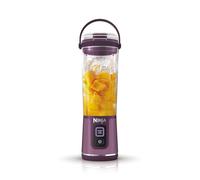 Ninja Blast BC151UKPR - Frullatore portatile, 530 ml, coperchio a tenuta stagna e beccuccio, potente mini frullatore senza fili, ricaricabile, portatile, frullati proteici, miscela ghiaccio e frutta