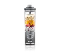 Ninja Blast Max Frullatore Portatile, 570 ml, Ricaricabile, Grigio Freddo | Bicchiere Frullatore e Coperchio Anti-perdita, 3 Funzioni di Miscelazione, Smoothie, Frullati, Frutta Congelata - BC251EUGY