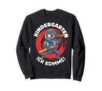 Ninja Carino All'asilo Asilo STO Arrivando Felpa