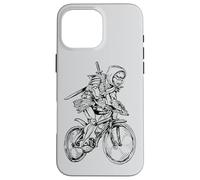 Ninja Ciclismo Bicicletta Ciclista Biker Bicicletta Equitazione Bike Custodia per iPhone 16 Pro Max