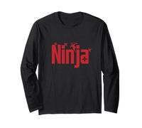 Ninja con Stelle Che lanciano Maglia a Manica