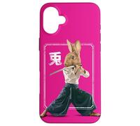 Ninja Coniglio Stealth - Kung Fu Bunny Warrior Custodia per iPhone 16 Plus