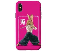 Ninja Coniglio Stealth - Kung Fu Bunny Warrior Custodia per iPhone X/XS