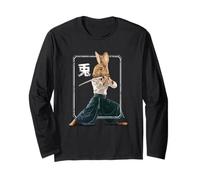 Ninja Coniglio Stealth - Kung Fu Bunny Warrior Maglia a Manica