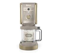 Ninja CREAMi Deluxe, Gelatiera con 10 Programmi, Pietra Oro, NC502EUSTGD