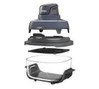 Ninja CRISPi 4-in-1 FN101EUGY Heißluftfritteuse 3,8 L grau/ blau