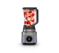 Ninja CrushBOSS frullatore 2 in 1 con caraffa e monodose, 1200 W, SmoothSense, 3 programmi automatici, Caraffa XL 2,1L, BlendBOSS bicchiere da viaggio 710ml, Trita ghiaccio, Blu scuro LB201EUBL1