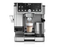 Ninja Luxe Pro Macchina Caffè 3 in 1, Macchina Latte, Cappuccino, Caffè Freddo, Espresso con Macinacaffè Integrato, Montalatte, Facile da usare, 5 Programmi Automatici Schiuma, Argento, ES701EU