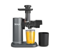 Ninja Cold Press Estrattore di Succo, Caraffa da 700ml, Contenitore Polpa 1,1 L, Prepara Succhi Freschi, Bevande e Shot Salutari, Compatto, Lavabile in Lavastoviglie, Parti Rimovibili, Grigio JC151EU