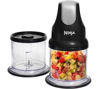 Ninja Express Chop Mini tritatutto per verdure ed erbe aromatiche, Trita, sminuzza e frulla per creare salse, intingoli, puree e zuppe, tritaverdure, Nero, NJ1002EUBK
