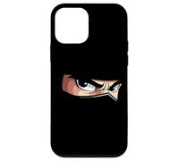 Ninja Eyes & Face in the Shadows Halloween Party Costume Custodia per iPhone 12 mini