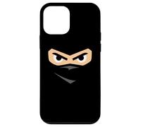 Ninja Eyes & Face in the Shadows Halloween Party Costume Custodia per iPhone 12 mini
