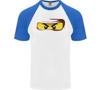 Ninja Eyes Maglietta Da Baseball S/S Per Uomo