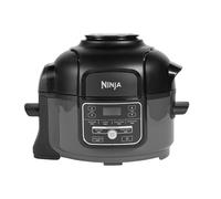 Ninja Foodi MINI Multicooker 6-in-1, 4,7L, Cottura a Pressione, Friggitrice ad Aria, 6 Funzioni, Cottura Lenta e a Vapore, 1460W, Grigio/Nero, OP100EU