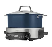 Ninja Foodi PossibleCooker, Slow Cooker e Cuociriso 6 L, Pentola a Cottura Lenta, Funzioni Versatili 8-in-1, Blu Notte, MC1101EU