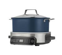 Ninja Foodi PossibleCooker, Slow Cooker e Cuociriso 6L, Blu Notte, MC1101EU | Multicooker Digitale 8 in 1 con Casseruola Antiaderente, Griglia per Cottura al Vapore, Coperchio in Vetro e Mestolo