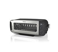 Ninja Foodi ST200UK ST200UK - Tostapane 3 in 1, grill e panini con design a ribalta, 7 funzioni di cottura, 7 tonalità di pane tostato, include pressa per panini, vassoio da forno e vassoio per