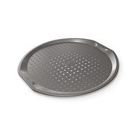 Ninja Foodi ZEROSTICK B30813EUUK - Teglia per pizza antiaderente, resistente e di lunga durata, in acciaio alluminato, lavabile in lavastoviglie, colore grigio