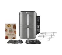 Ninja Friggitrice ad aria (9,5Lt) AIR FRYER Double Stack XL Gray SL400EU