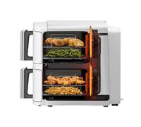 Ninja Friggitrice ad aria Double Stack XL da 9,5 L bianca SL400EUWH Ninja