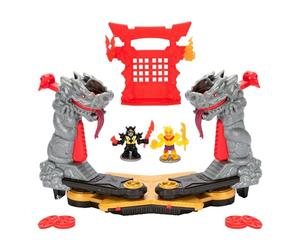 Ninja Fury Combat Arena - MOOSE TOYS - AKEDO - Combatti con figurine, controller ed effetti sonori