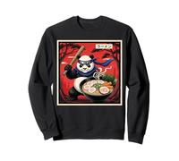 Ninja Giapponese Panda Ramen Noodle Felpa