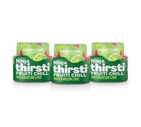 Ninja Gocce d'acqua aromatizzate Thirsti, idratare con elettroliti, anguria lime, confezione da 3, zero calorie, zero zucchero, 2,07 Fl Oz, rende 17, 12 once bevande, WCFWTLIAM