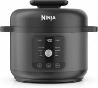 Ninja HyperHeat PC201UK - Pentola a pressione 9 in 1, fornello lento e cuociriso, include griglia a vapore e pentola rimovibile lavabile in lavastoviglie da 6 l, per fare yogurt, riso e altro, colore