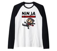 Ninja in Formazione Maglia con Maniche Raglan
