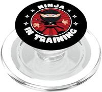 Ninja in formazione per i bambini americani guerriero PopSockets PopGrip per MagSafe