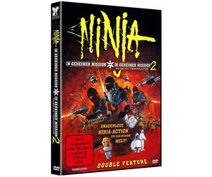 Ninja in geheimer Mission 1 + 2 - Double Feature - streng limitiert (DVD)