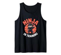 Ninja in Training Costume Party Warrior Ragazzi Ragazze Bambini Canotta