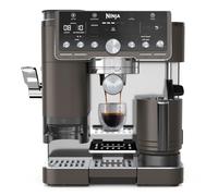 Ninja Luxe Pro Macchina Caffè 3 in 1, Macchina Latte, Cappuccino, Caffè Freddo, Espresso con Macinacaffè Integrato, Montalatte, Facile da usare, 5 Programmi Automatici Schiuma, bronzo, ES701EUBR