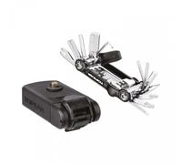 Ninja Master+ ToolBox con Multitool Bici Mini 20 Pro - 23 Funzioni, Montaggio Versatile