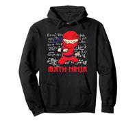 Ninja matematica Felpa con Cappuccio