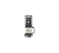 Ninja CREAMi Gelatiera Deluxe con 2 Vasetti, 10 Funzioni, Produce Gelato, Sorbetti, Yogurt, Frullati, Granite e altro ancora, Formato Famiglia, Opzione 2 Gusti in 1 Vaschetta, Argento, NC502EU