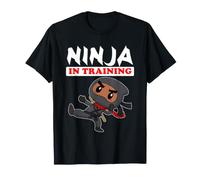 Ninja Nero in Allenamento Maglietta