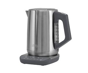 Ninja Perfect Temperature Kettle, 1,7 l, con controllo della temperatura, display a LED, facile da usare, bollitore con ebollizione rapida e mantenimento della temperatura, in acciaio inox KT201UK